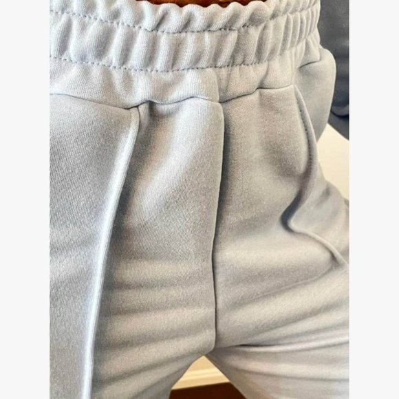 (NWT) 3-Piece Bolero Jogger Set - Blue - Picture 5 of 10